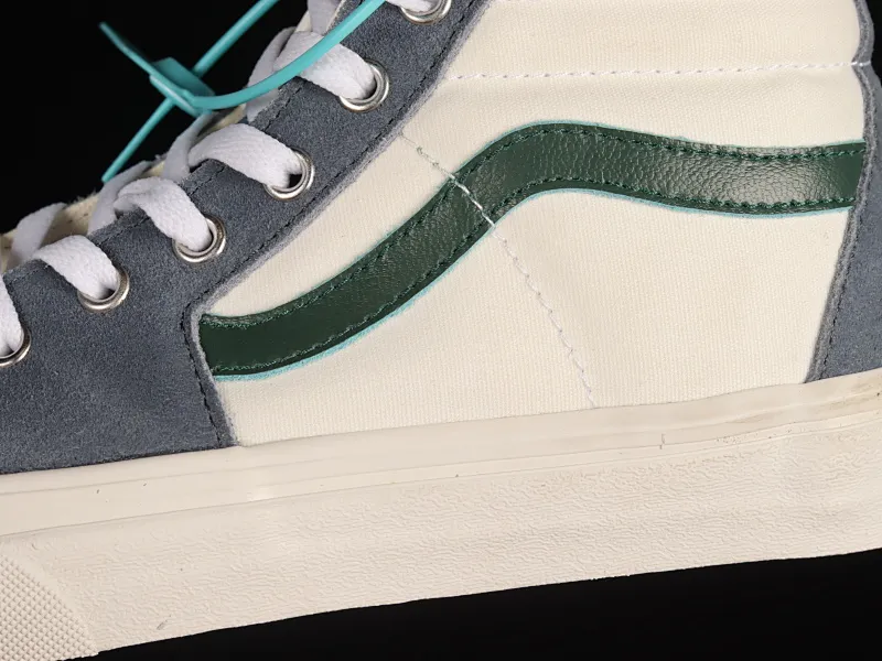 All categories Vans Vans series Vans Hi Vans high-top Vans Sk8-Hi Vans official white and blue stitching simple style casual vulcanized sneakers VN0A5JMJBLG